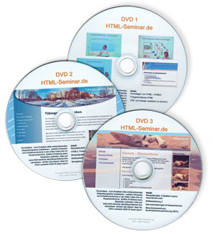 Video Tutorial HTML5/CSS3 und Webdesign