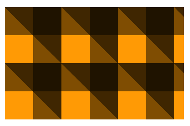 CSS Muster erzeugen über gradient - Dreiecke