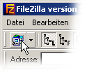 Projekte bei FileZilla einrichten