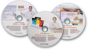 Video Tutorial HTML5/CSS3 und Webdesign Video Tutorial HTML5/CSS3 und Webdesign