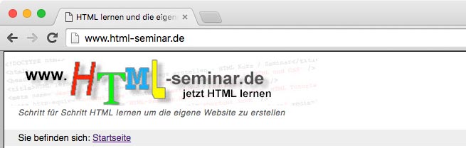 title-TAG im Fensterkopf vom Browser title-TAG im Fensterkopf vom Browser